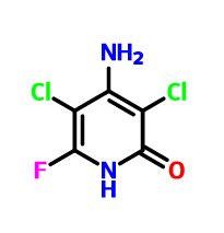 6-氟-3,5-二氯-4-氨基-2-羟基吡啶 